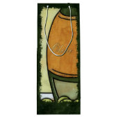 Kawaii Turkije Thanksgiving WIJNACCESSOIRES Wijn Cadeautas (Achterkant)