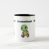 Kawaii Turtle Mok – Schattigee Slomotionx Cartoon (Center)