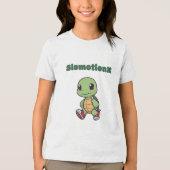 Kawaii Turtle Sweatshirt Schattige Slowmotionx Car (Voorkant)