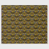 Kawaii Uil Cadeaupapier (Vlak)