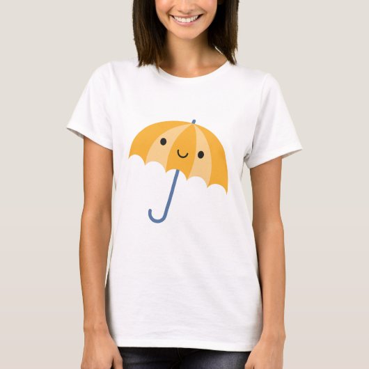 Kawaii Umbrella T-shirt (Voorkant)