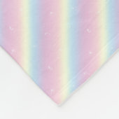 Kawaii Unicorn Blanket Fleece Deken (Hoek)