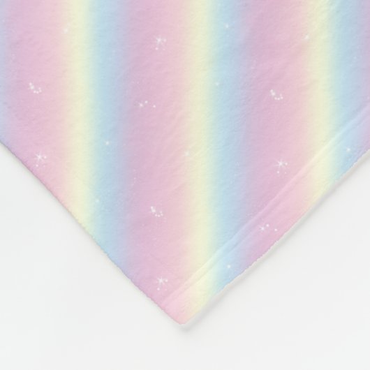 Kawaii Unicorn Blanket Fleece Deken (Hoek)