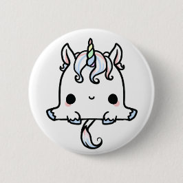 Kawaii Unicorn (je verandert de achtergrond!) Ronde Button 5,7 Cm