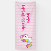 Kawaii Unicorn Spandoek (Verticaal)