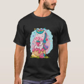 Kawaii Unicorn T-shirt (Voorkant)