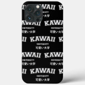 KAWAII UNIVERSITY Hoesje-Mate iPhone CASE (Achterkant)