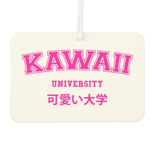 KAWAII UNIVERSITY LUCHTVERFRISSER (Achterkant)