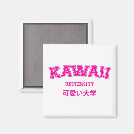 KAWAII UNIVERSITY MAGNEET (Voorkant / Achterkant)