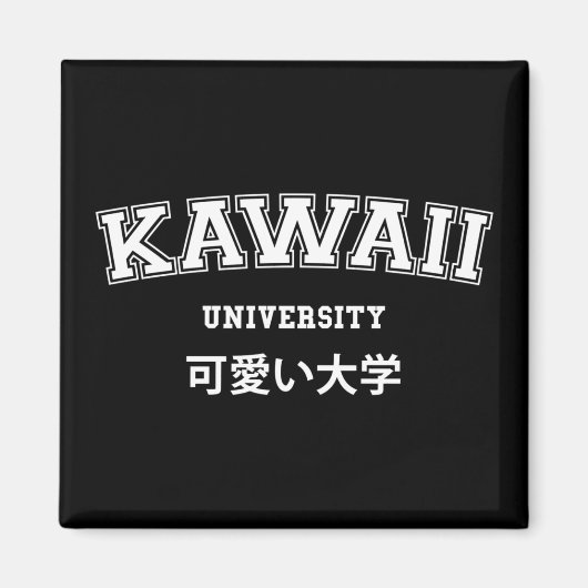 KAWAII UNIVERSITY MAGNEET (Voorkant)