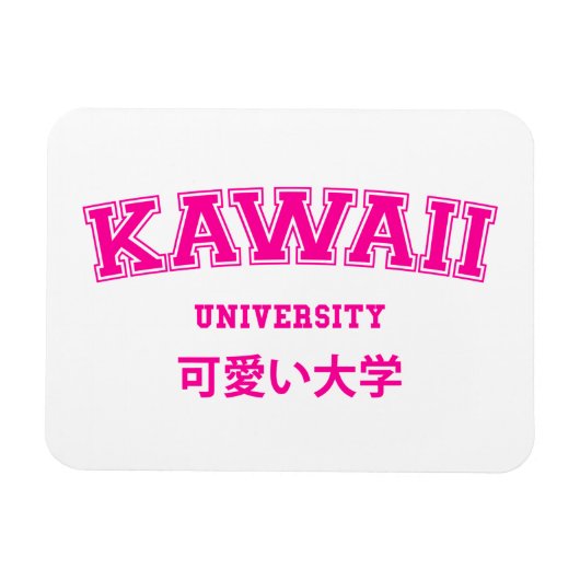 KAWAII UNIVERSITY MAGNEET (Horizontaal)
