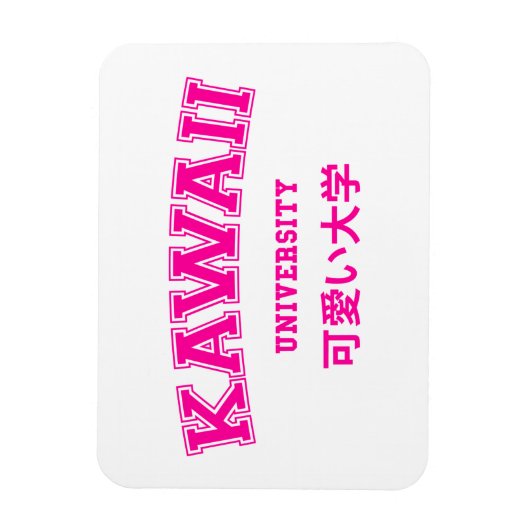 KAWAII UNIVERSITY MAGNEET (Verticaal)