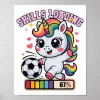 Kawaii Vaardigheden Laden 67 Voetbal Eenhoorn Scor
