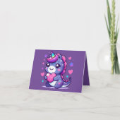 Kawaii Valentijnskaart Kaart (Voorkant)