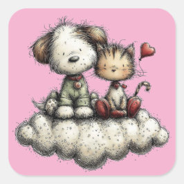 Kawaii Valentine Character 3 Inch Sticker – Cute L