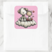 Kawaii Valentine Character 3 Inch Sticker – Cute L (Tas)