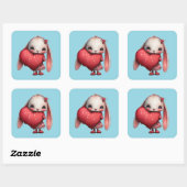 Kawaii Valentine Character 3 Inch Sticker – Cute L (Vel)