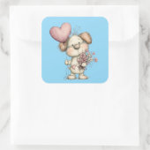 Kawaii Valentine Character 3 Inch Sticker – Cute L (Tas)