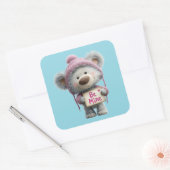 Kawaii Valentine Character 3 Inch Sticker – Cute L (Envelop)