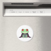 Kawaii Vampier Kikker Halloween Cape Magneet (Insitu (Vaatwasser))