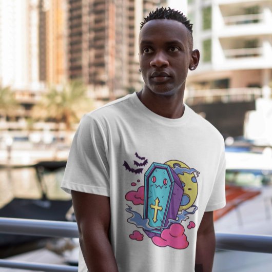 Kawaii Vampire Coffin T-shirt