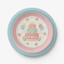 Kawaii Verjaardag - Cute Cake en Cupcakes