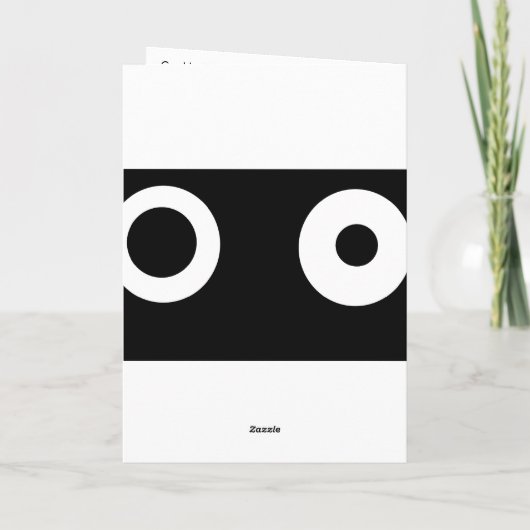 Kawaii verjaardag! kaart (Achterkant)