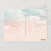 Kawaii Verjaardagskaart Briefkaart (Achterkant)