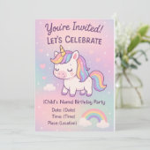 Kawaii Verjaardagsverzameling Kaart (Staand voorkant)