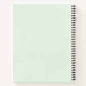 Kawaii Vintage Gemberkat Waterverf Notitieboek (Achterkant)
