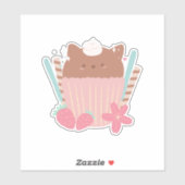 Kawaii Vinyl Sticker (Vel)