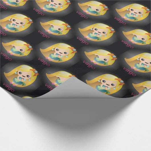 kawaii virgo cadeaupapier (Hoek)