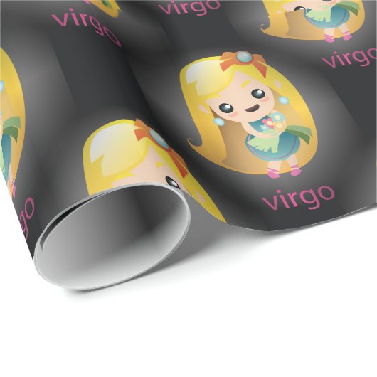 kawaii virgo cadeaupapier (Rol Hoek)