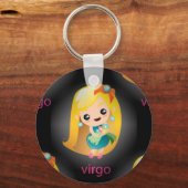 kawaii virgo sleutelhanger (Voorkant)