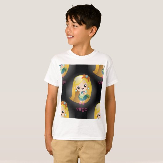 kawaii virgo t-shirt (Voorkant volledig)