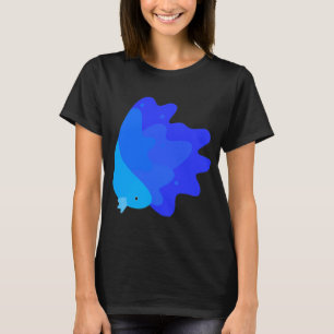 Kawaii vis, cute vis ontwerp t-shirt