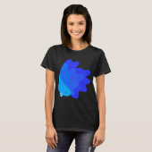 Kawaii vis, cute vis ontwerp t-shirt (Voorkant volledig)