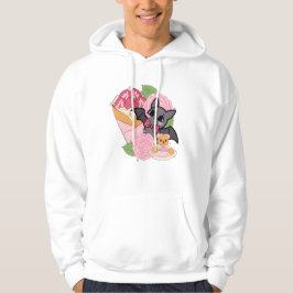 Kawaii Vleermuis, Aardbeien Crêpe en Teddydbeer Hoodie