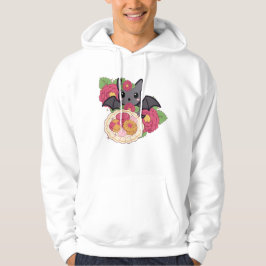 Kawaii Vleermuis en Camellia Koekjesbord Hoodie