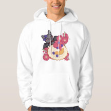 Kawaii Vleermuis en Pastelkleurige Fruit Taart