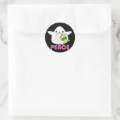 Kawaii Vredesduif met Olijftak stickers (Tas)