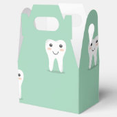 Kawaii vrolijke tand bedankdoosjes (Geopend)