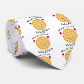 Kawaii Waffle Stropdas (Opgerold)