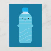 Kawaii-waterfles Briefkaart (Voorkant)