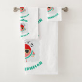 Kawaii WATERMELOEN LOVE JAPAN Schattige Zomerfruit Bad Handdoek (Insitu)