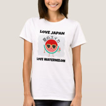 Kawaii WATERMELOEN LOVE JAPAN Schattige Zomerfruit