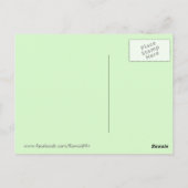 Kawaii Watermelon Briefkaart (Achterkant)