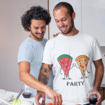 Kawaii Watermelon Pizza Party Food Lover Unisex T-shirt<br><div class="desc">Unisex T-shirt met een Kawaii watermeloen en pizza slice met handen. Het woord 'Partij' eronder. Watermeloen is een geweldige zomerpicknick, of hoe dan ook. Gebeurtenis lijkt te bestaan voor een verjaardag, verjaardag, kinder partij, picknick, familie, Kerstmis, vrienden, moeder, vader, broer, zus, zuster, jongen, meisje, mannen, vrouwen die kleding humor wanneer...</div>