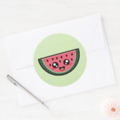 Kawaii Watermelon Ronde Sticker (Envelop)