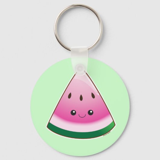 Kawaii Watermelon Sleutelhanger (Voorkant)